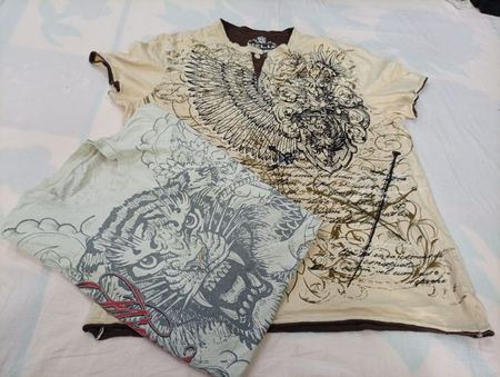 CR11233 Vintage Skull T-Shirts