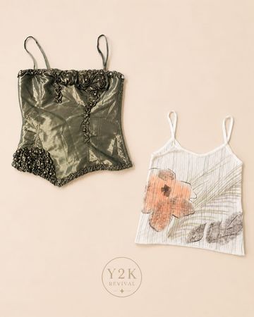 Y2k Cami Tops
