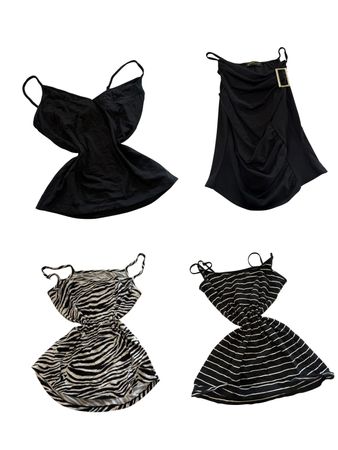 Y2K Grunge Gothic Cami Tops-ST-248