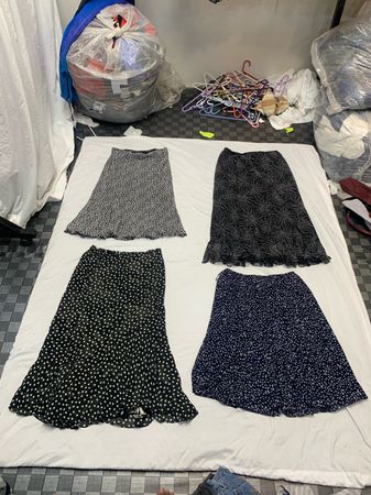 Women’s Poly Skirt – Premium Comfortable Fit Y2K Vintage Style Skirt   (GRV-7-151)
