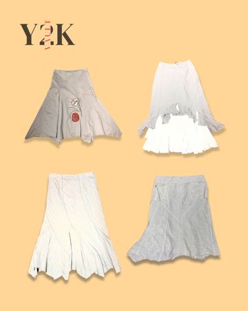 Y2K Boho Skirt Bundle (Yv-726)
