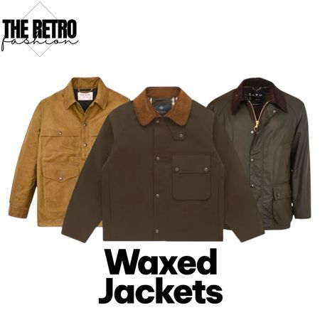 Vintage Waxed Jackets.      #614