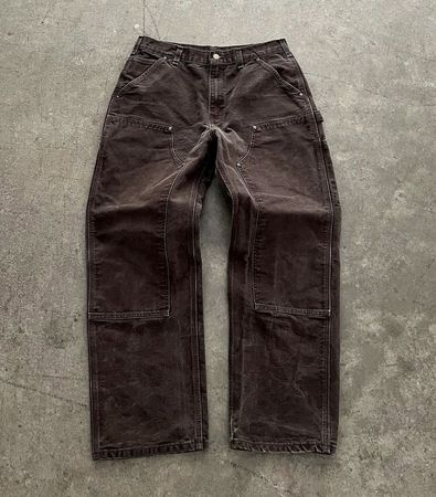 Carhartt double knees and baggy