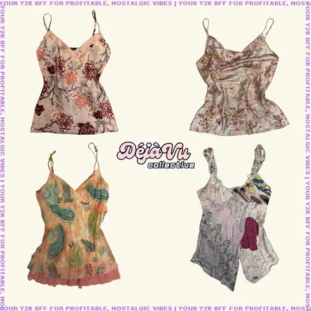 Y2K Fairycore Magic Cami Tops