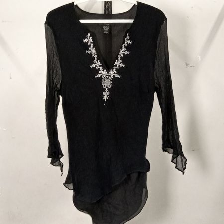 Y2K BLOUSES (BLACK) - BUNDLE 37