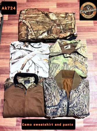 Sweatshirt et pantalons camouflage ak724