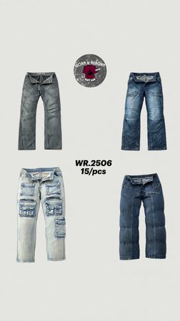 Y2K Hiphop jean’s WR-2506