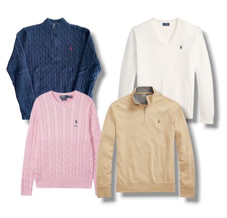 Polo Ralph Lauren vintage mix sweater (Y14)