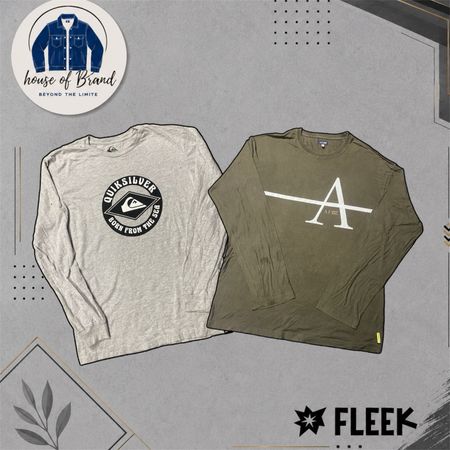 Kappa,armani jeans,quicksilver long sleeves t shirts
