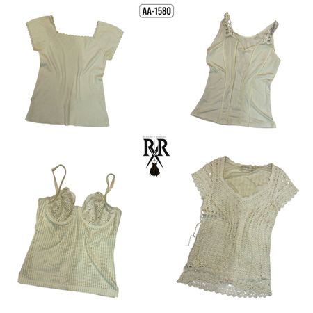 Y2k Soft Girl Aesthetic Mix Tops (AA-1580)
