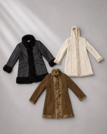 Women’s Afghan Coat Mix | Vintage Faux Shearling Coats