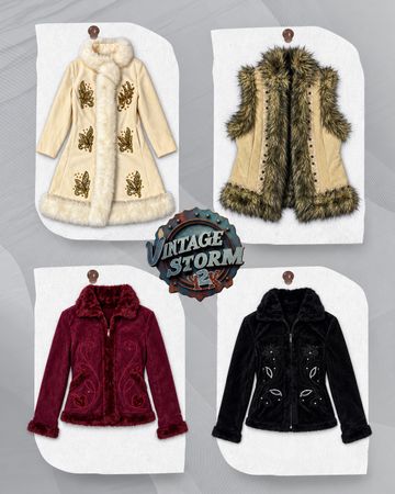 Y2K Afghan Jackets
