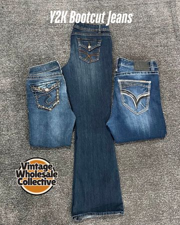 Y2K Bootcut Jeans - (12/08)