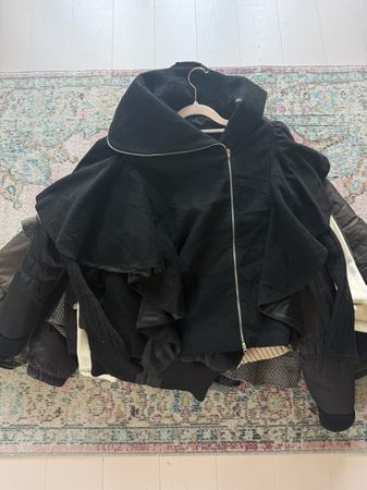 Women’s vintage zip up bomber jackets