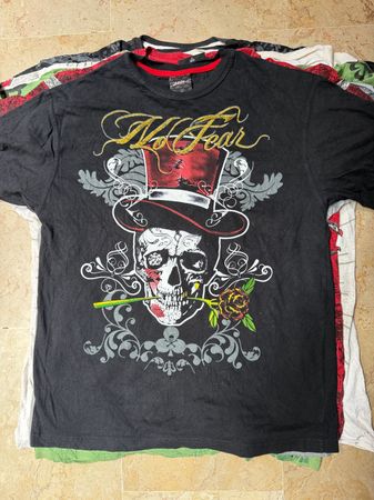 Affliction tees 13 pieces