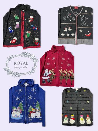 ✨ Y2K & Vintage Christmas Knitsg