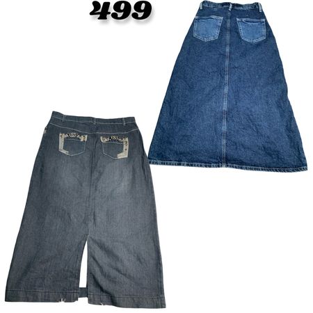 Denim Long Skirts (brands)Annie & Style etc #499.