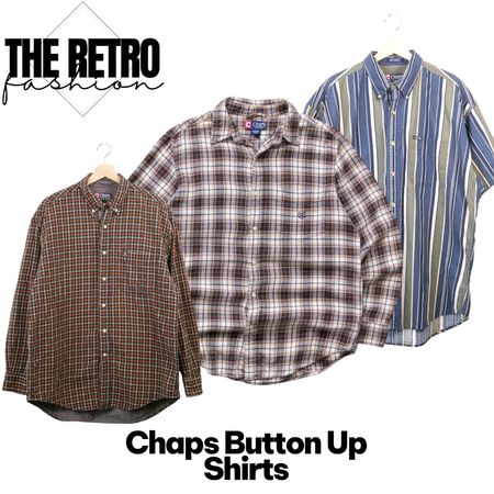 Chaps Button up Shirts.      #675