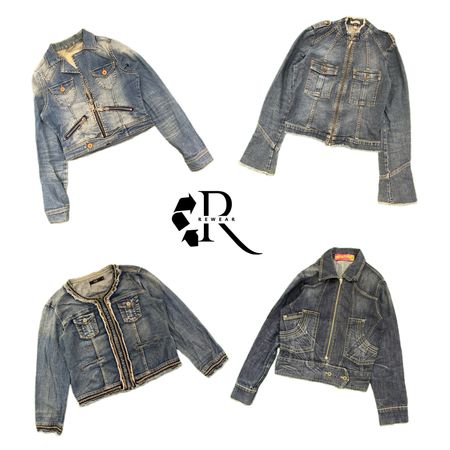 Y2K unique Girl Denim Jacket RW-2514