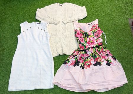 7583 - Tommy Hilfiger, Ralph Lauren vestido Midi e Mini