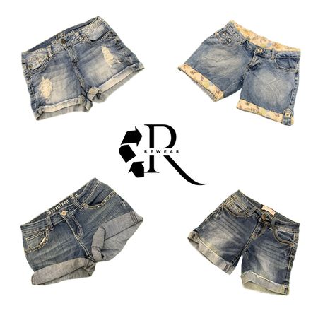 Y2K Paris Hilton Girl Denim Shorts RW-2351