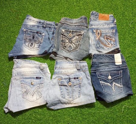 ANGELS JEANS , VANITY MINI SHORTS (C 334)