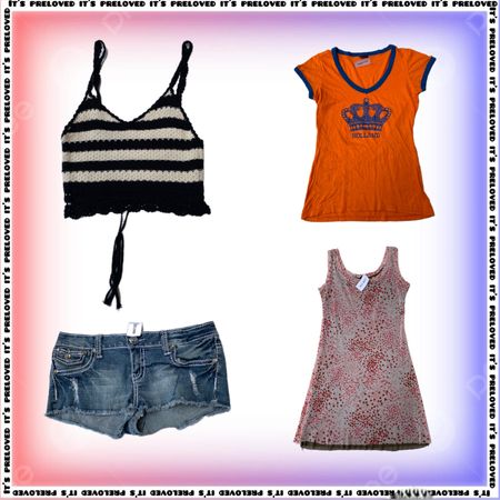 Heatwave Y2k Style - tops, dresses and skirts (SS-2630)