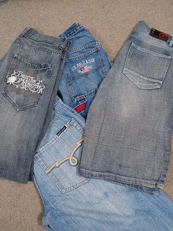 #101 Herren Baggy Hip-Hop Shorts