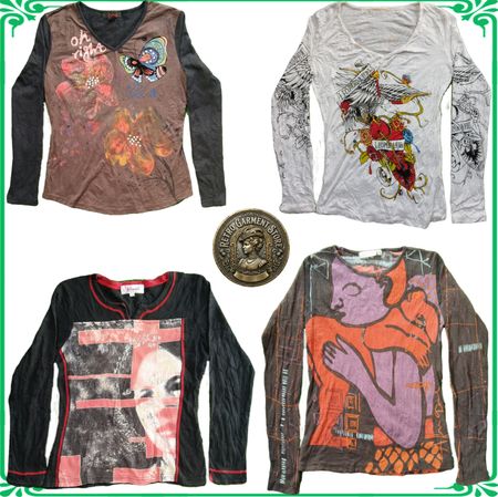 Y2K Vintage Mixed Brand Blouses Bundle
Retro Statement Long Sleeves - Lot A51