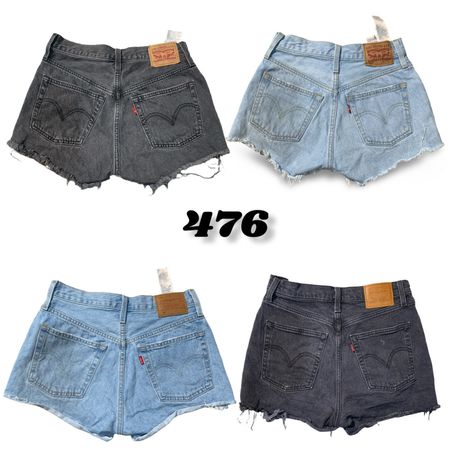 Shorts classiques Levi’s 501 pour femmes #476.