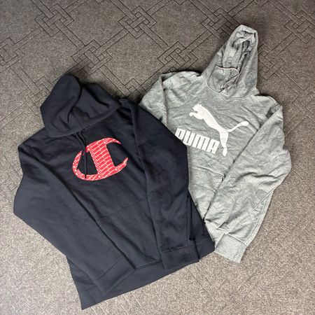 PUMA & CHAMPION HOODIES (CV 139)