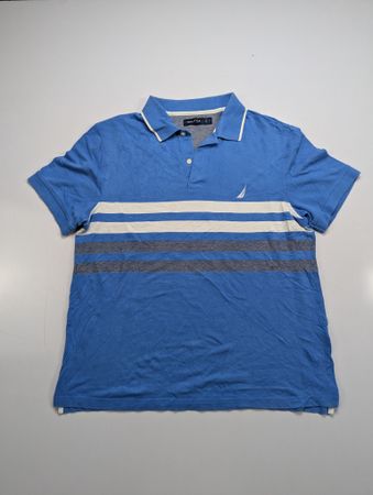 SV 05 Lot of 10 Men's Mixed Brand Polo T-Shirts - Short Sleeve Button Collar Bundle