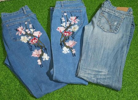 JEANS DE AMETISTA Y OTRAS MARCAS MEZCLADAS (B 171)