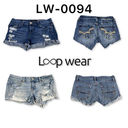 Y2K Britney Era Denim Mini Shorts