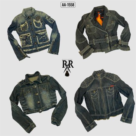 Veste en jean Y2k Rodeo (AA-1558)