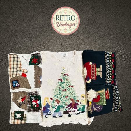Christmas vintage jumper