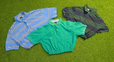 7778 - Tommy Hilfiger Upcycled Crop T-Shirt