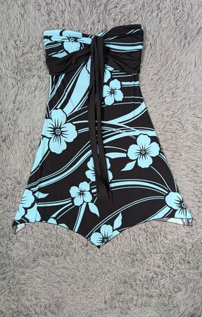 ***Y2K Floral Aesthetic Dress