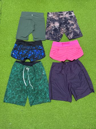 Yv1107 Lululemon Mix Shorts 20P