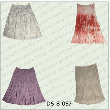 Y2K Cotton Maxi Skirt – Vintage-Inspired Long Casual Skirt | Soft Cotton, Low-Rise Retro Style (DS-8-057)