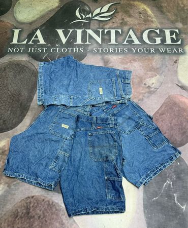 Wrangler denim carpenter shorts