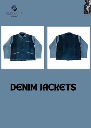 Upcycled Denim Jackets - EVR0102