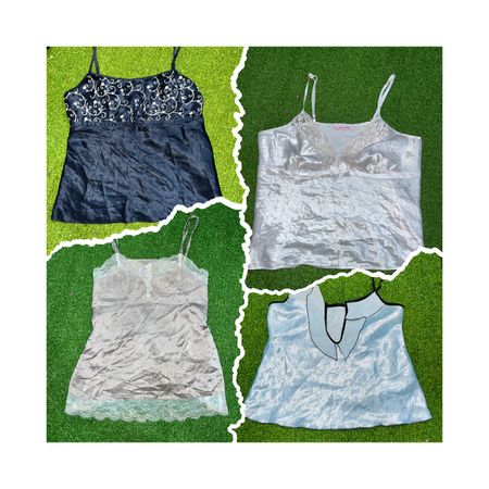 Camisole fabric silk
