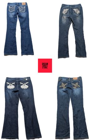JEANS DONNA BOOTCUT DESIGNER INCLUSI ROSE ROCE, ONE 5 ONE MAURICE, ECC BUNDLE NUMERO #035