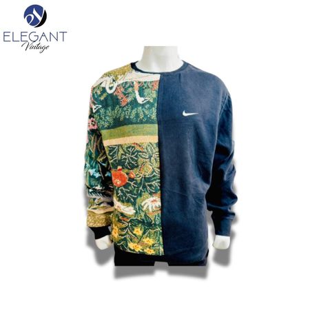 Upcycled Tapestry & Fleece Sweatshirts - EVR0064