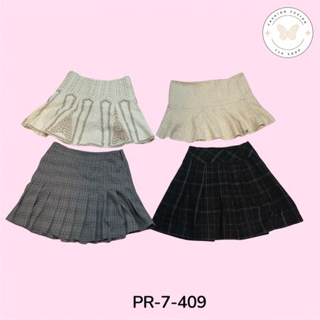 Women's Y2K Mixed  Skirts – Retro Fashion (Par-7-409)