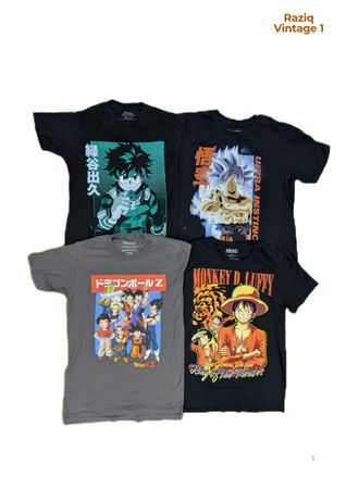 💥 RV4211 T-shirts de dessin animé japonais