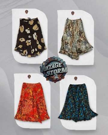 Y2k Grunge Poly Skirts