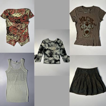 🪡Y2k Printed & Floral Contrast Collection (CTV: 141)