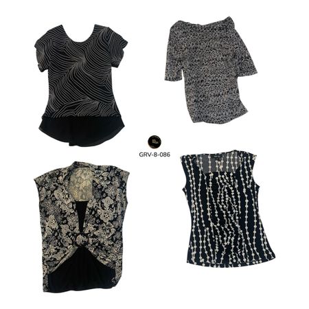 Women’s Poly Blouse – Comfortable Casual Wear. (GRV-8-086)